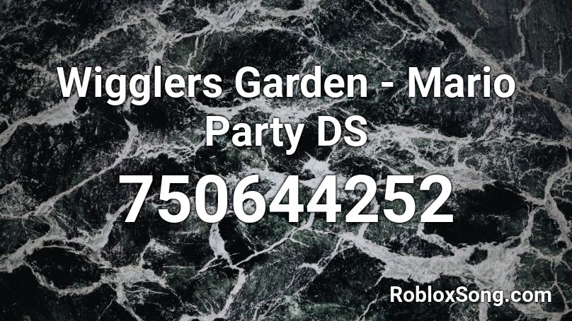 Wigglers Garden - Mario Party DS Roblox ID