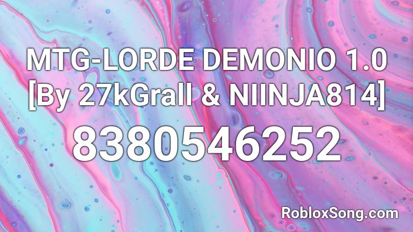 MTG-LORDE DEMONIO 1.0 [By 27kGrall & NIINJA814] Roblox ID