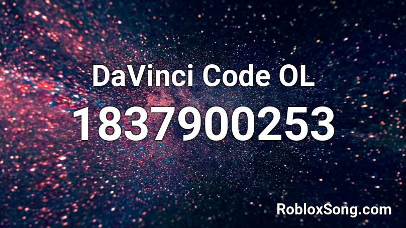 DaVinci Code OL Roblox ID