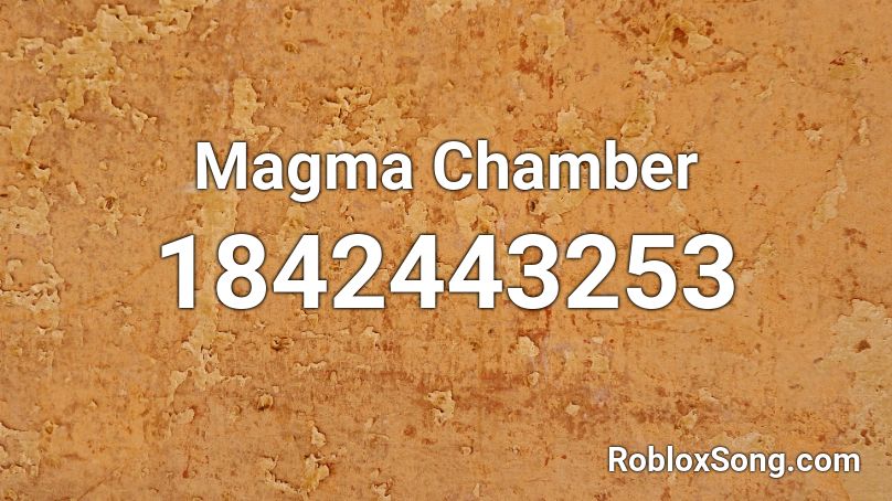 Magma Chamber Roblox ID