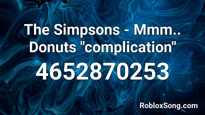 The Simpsons - Mmm.. Donuts 