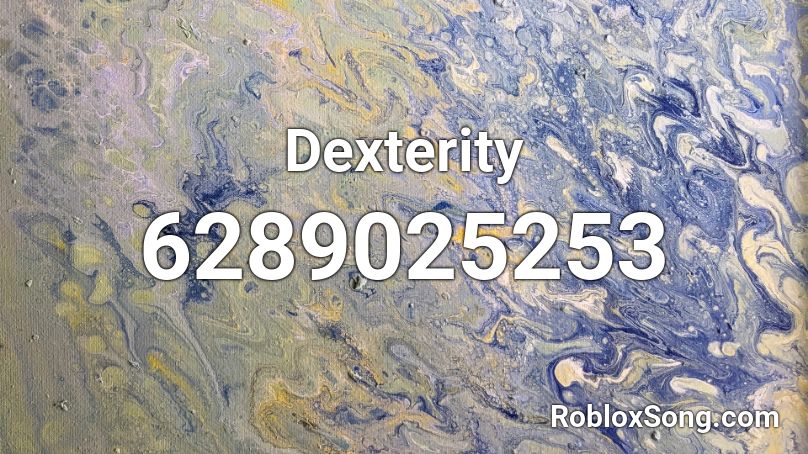 Glitched Dexterity Roblox ID
