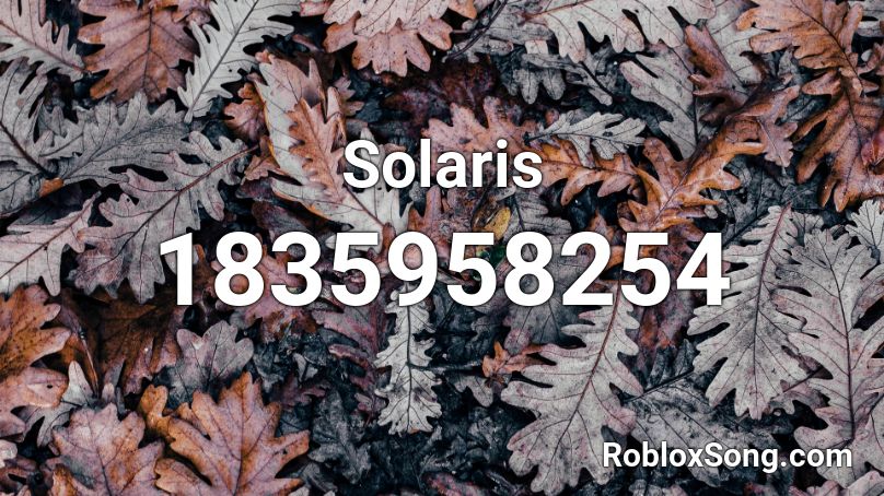 Solaris Roblox ID