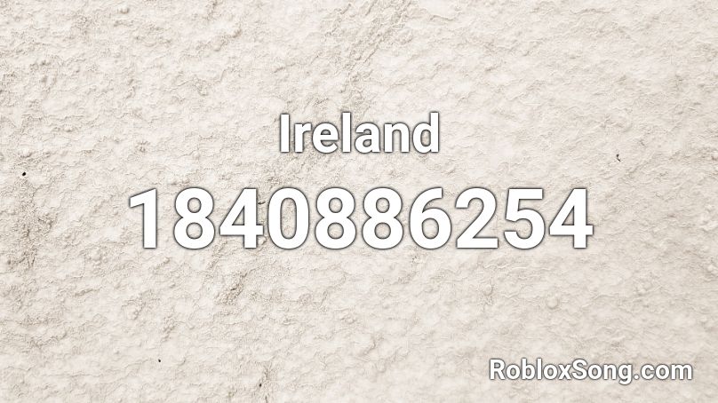 Ireland Roblox ID