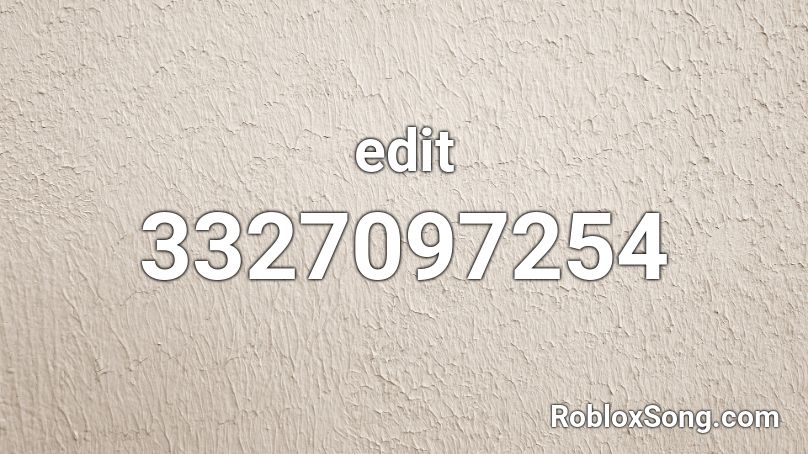 edit Roblox ID