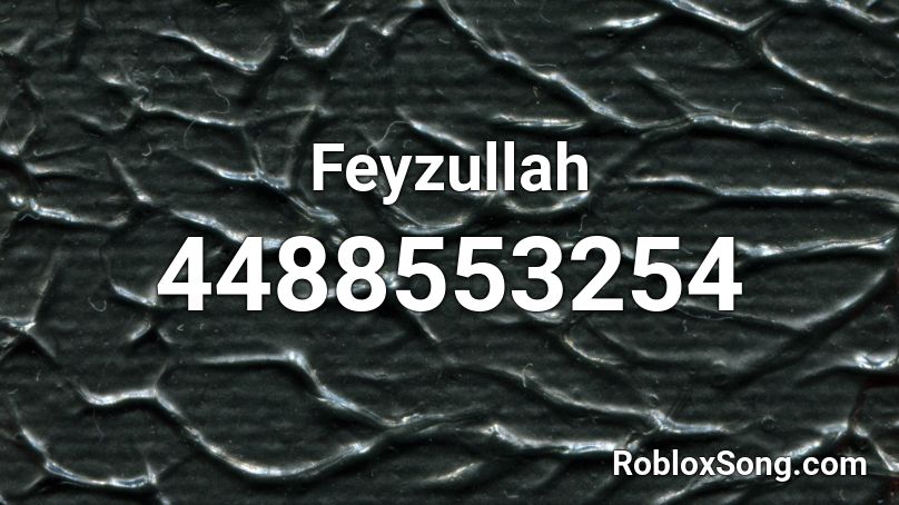 Feyzullah Roblox ID