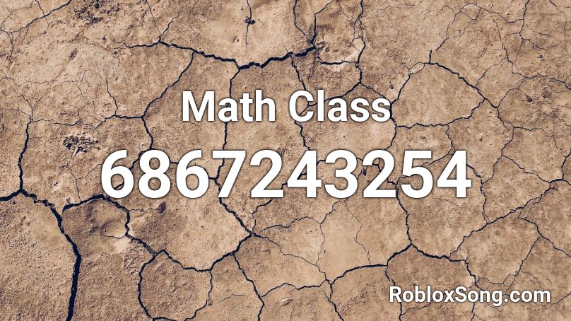 Math Class Roblox ID