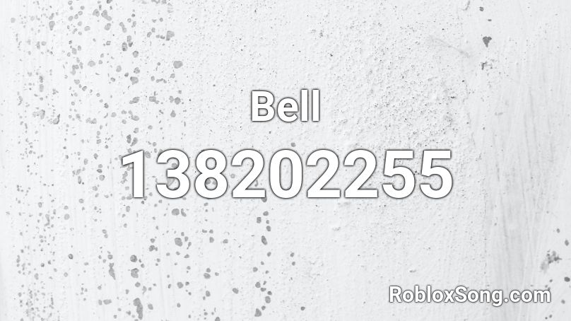 Bell Roblox ID