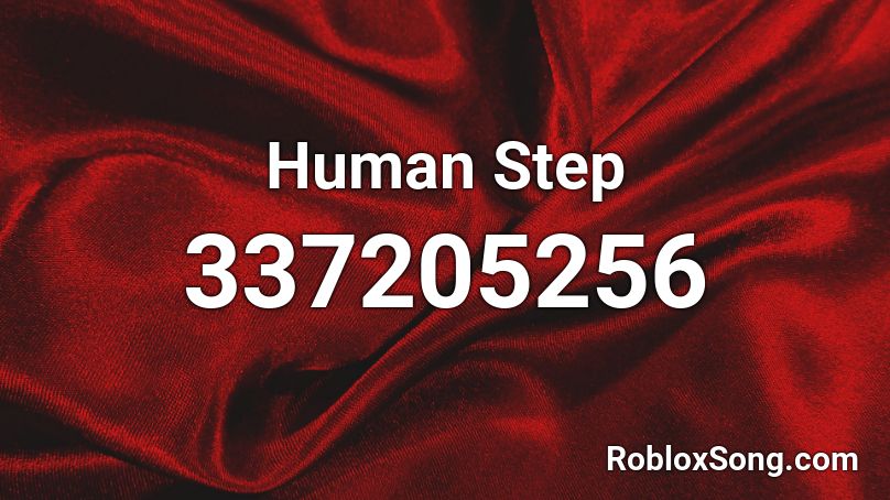 Human Step Roblox ID