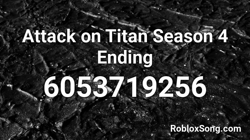 Attack On Titan Season 4 Ending Multiplestuds Roblox Id Roblox Music Codes - attack on titan roblox music id
