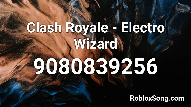 Clash Royale - Electro Wizard Roblox ID