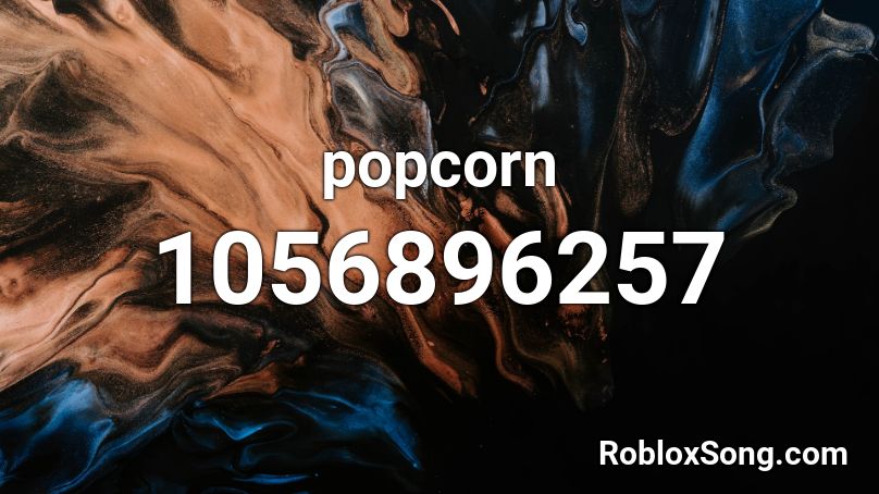 popcorn Roblox ID