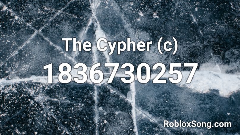 The Cypher (c) Roblox ID