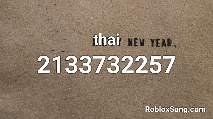 thai Roblox ID