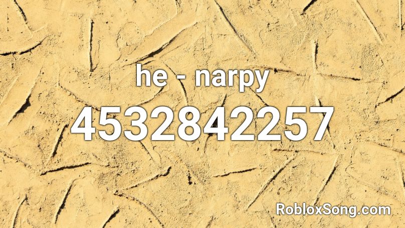 he - narpy Roblox ID