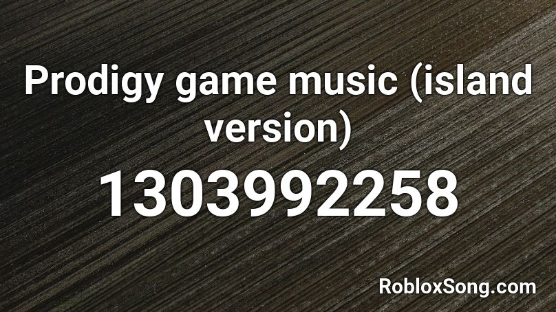 Prodigy game music (island version) Roblox ID