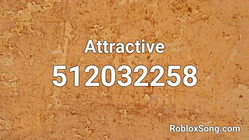 Attractive Roblox ID