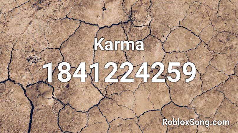 Karma Roblox ID