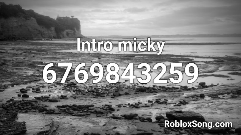 Intro micky Roblox ID