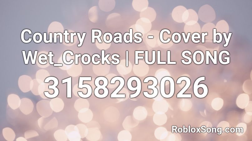 Sick Boy Roblox Id Loud - country roads loud roblox id