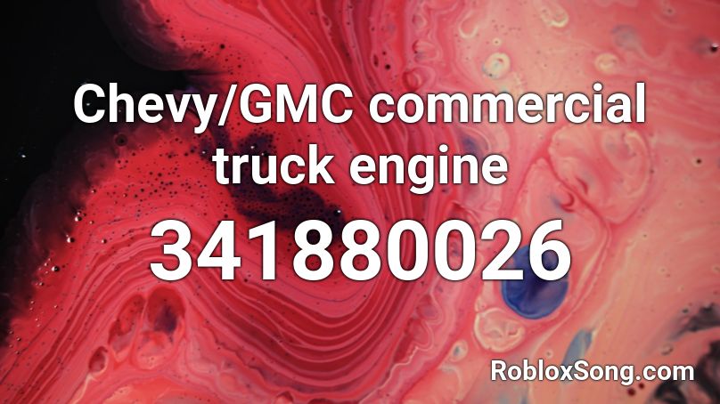 Chevy/GMC commercial truck engine Roblox ID