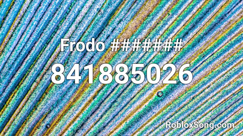 Frodo ####### Roblox ID
