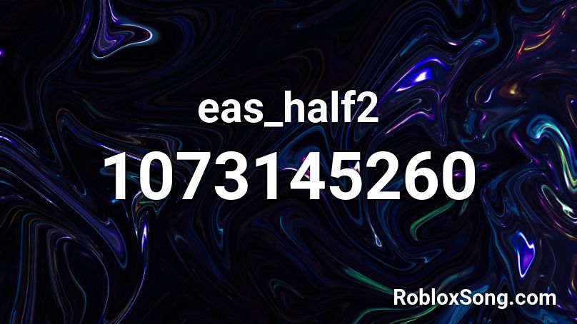 eas_half2 Roblox ID