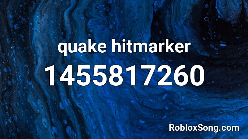 quake hitmarker Roblox ID