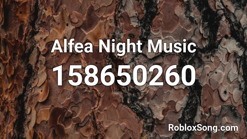 Alfea Night Music Roblox ID