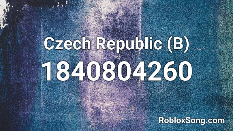 Czech Republic (B) Roblox ID