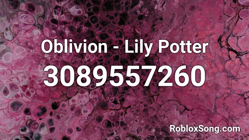 Oblivion - Lily Potter Roblox ID