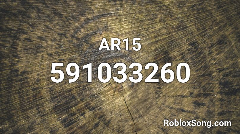 AR15 Roblox ID