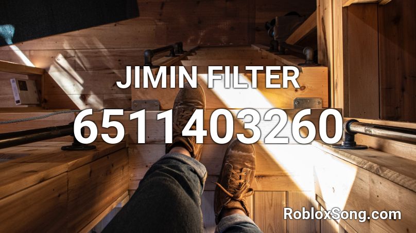 JIMIN FILTER Roblox ID