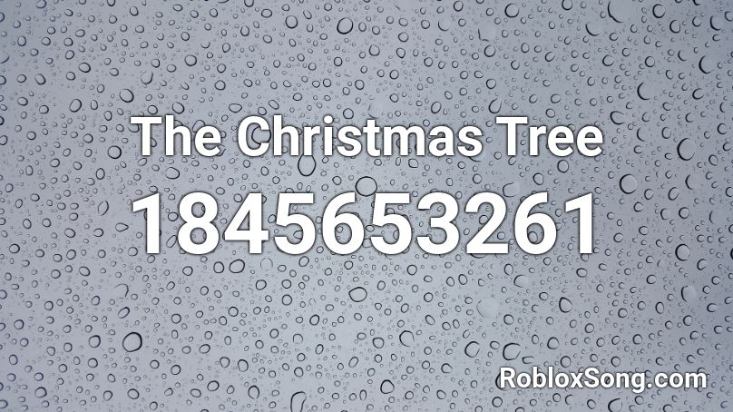 The Christmas Tree Roblox ID