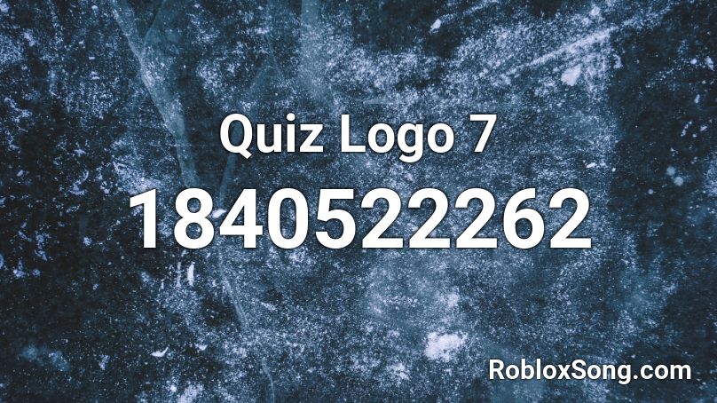 Quiz Logo 7 Roblox ID