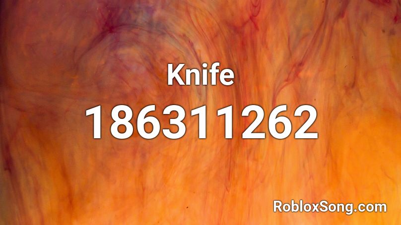 Knife Roblox ID