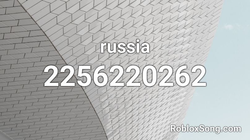 russia Roblox ID