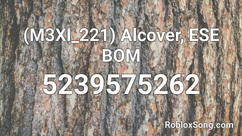 (M3XI_221) Alcover,  ESE BOM Roblox ID