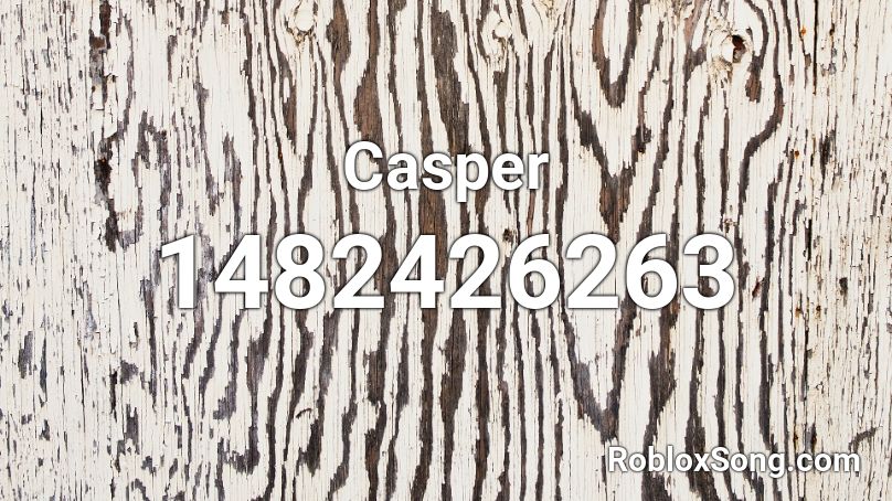 Casper Roblox ID