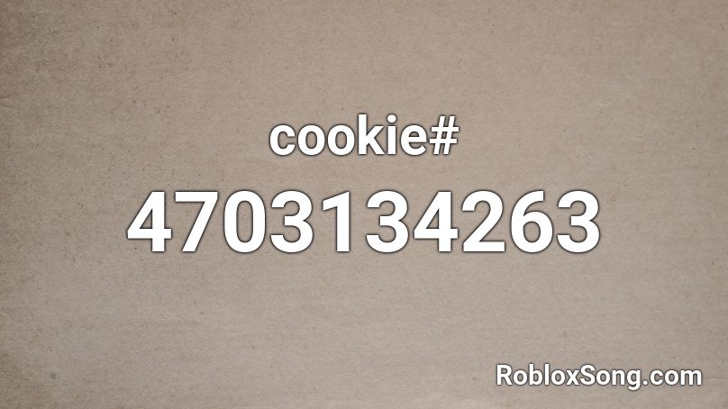 cookie# Roblox ID