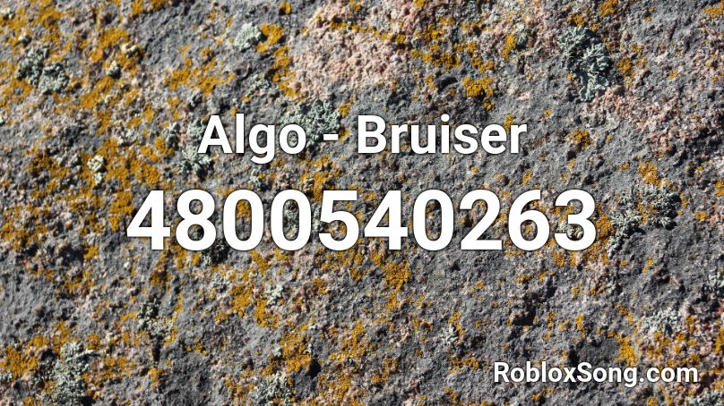 Algo - Bruiser Roblox ID