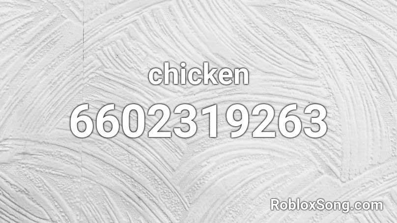 chicken Roblox ID