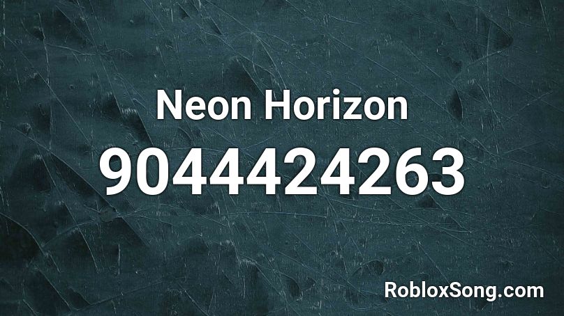 Neon Horizon Roblox ID