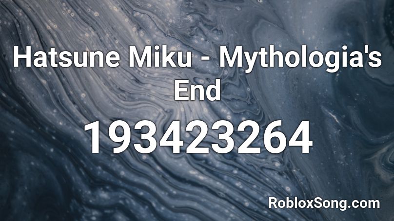Hatsune Miku - Mythologia's End Roblox ID