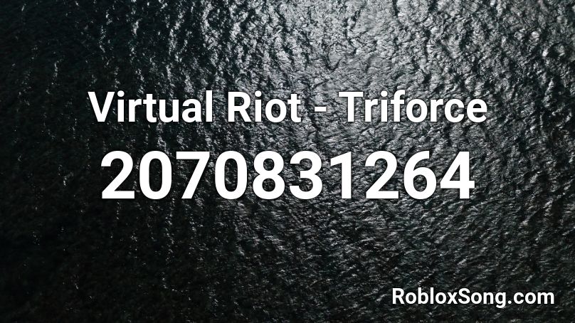 Virtual Riot - Triforce Roblox ID