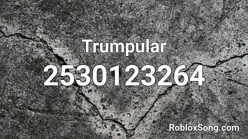 Trumpular Roblox ID