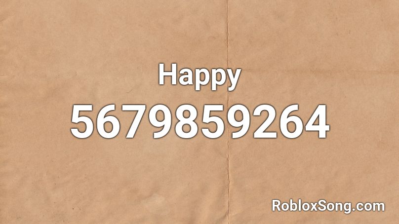 Happy Roblox ID