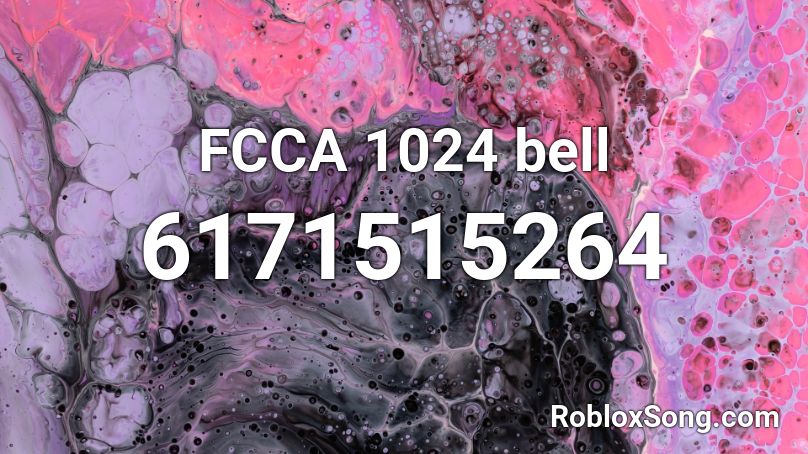 FCCA 1024 bell Roblox ID