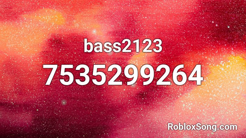 bass2123 Roblox ID