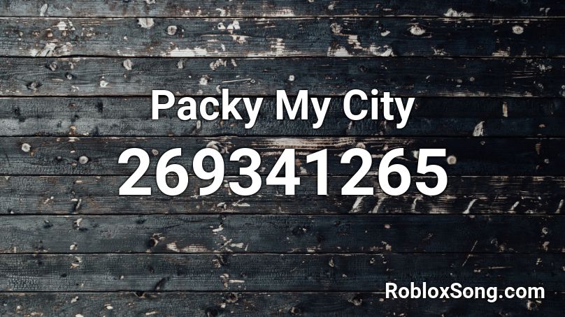Packy My City Roblox ID